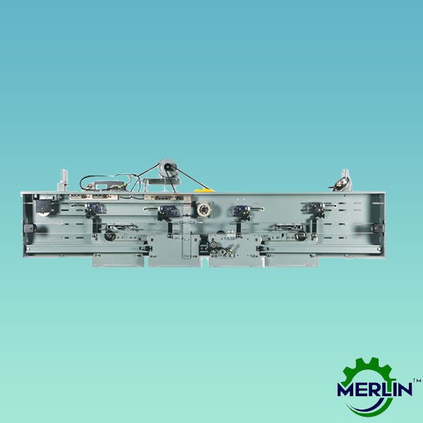 4 Panel Center Opening Elevator Door Header | HLD-05V Landing Door Device | 900 MM